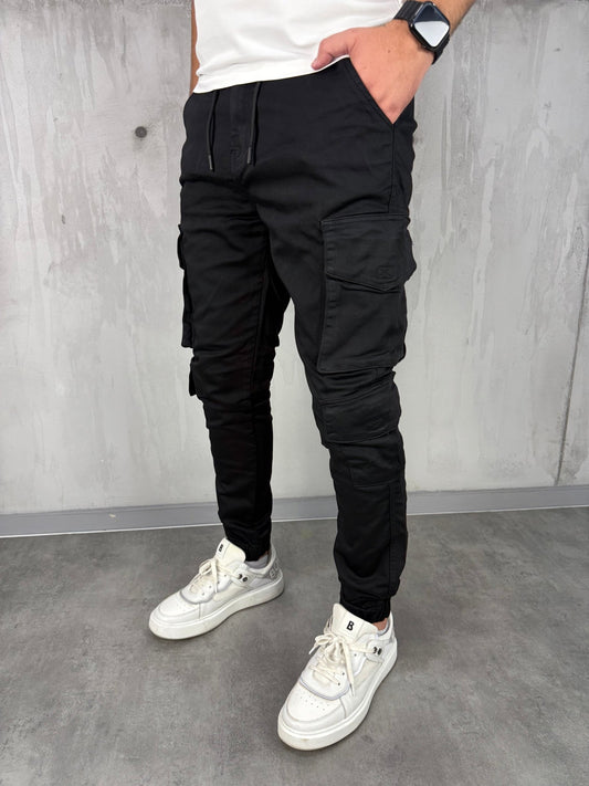 Utility cargo black - BBJ FASHION