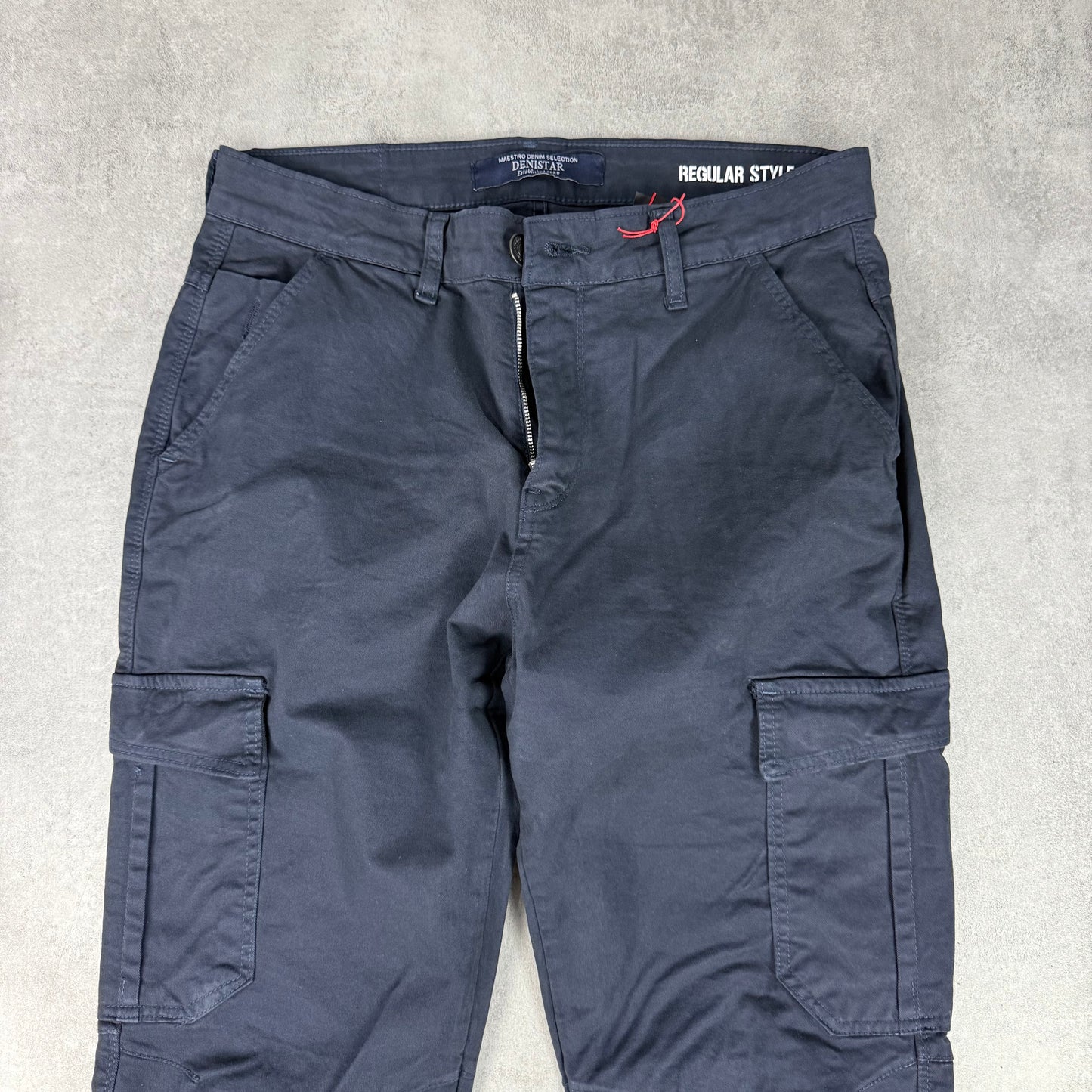 Regular classic fit navy blue
