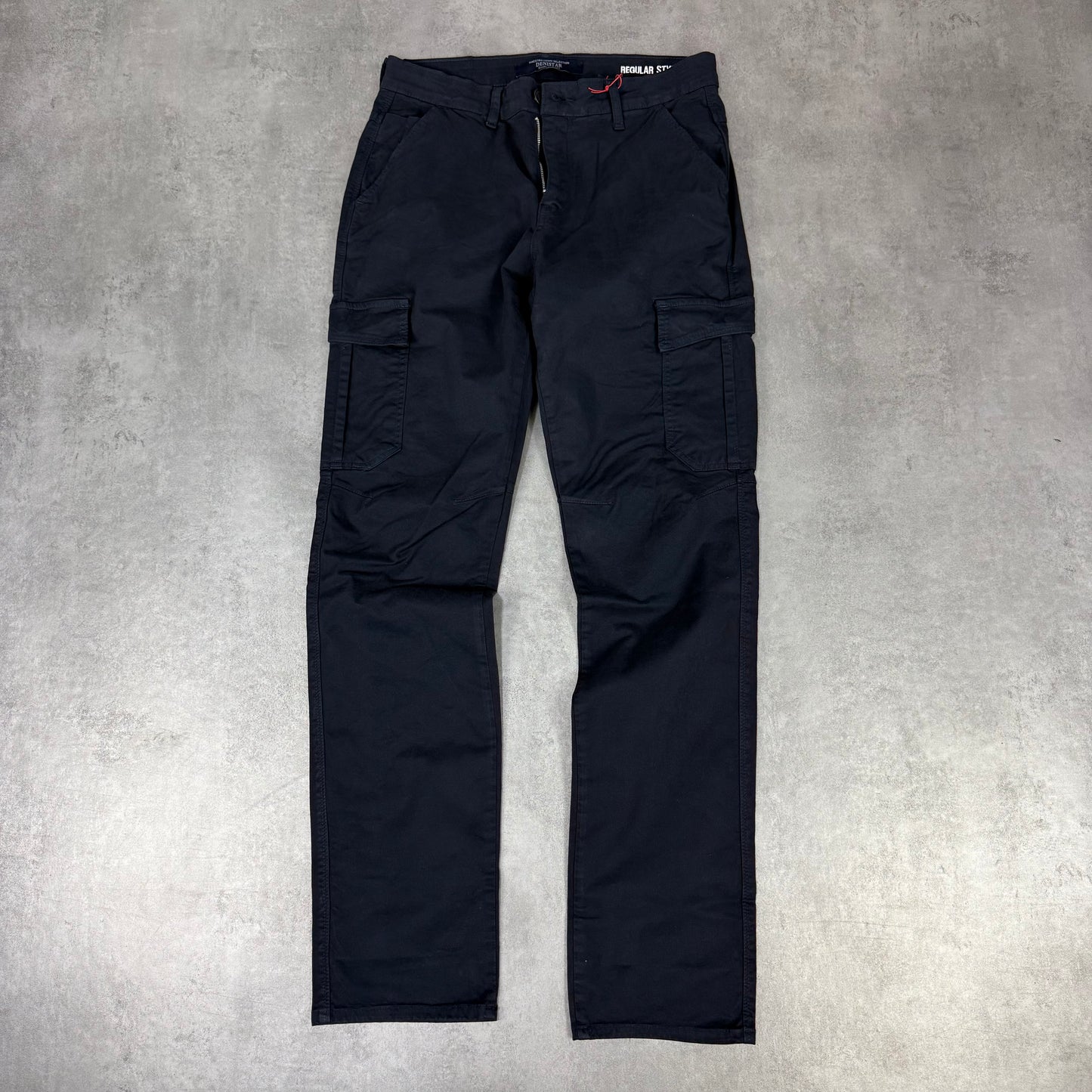 Regular classic fit navy blue