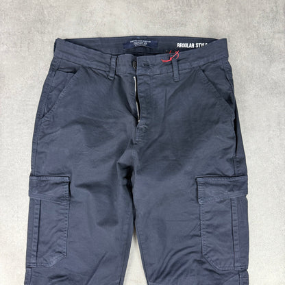 Regular classic fit navy blue