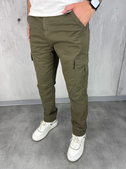 Regular classic fit green