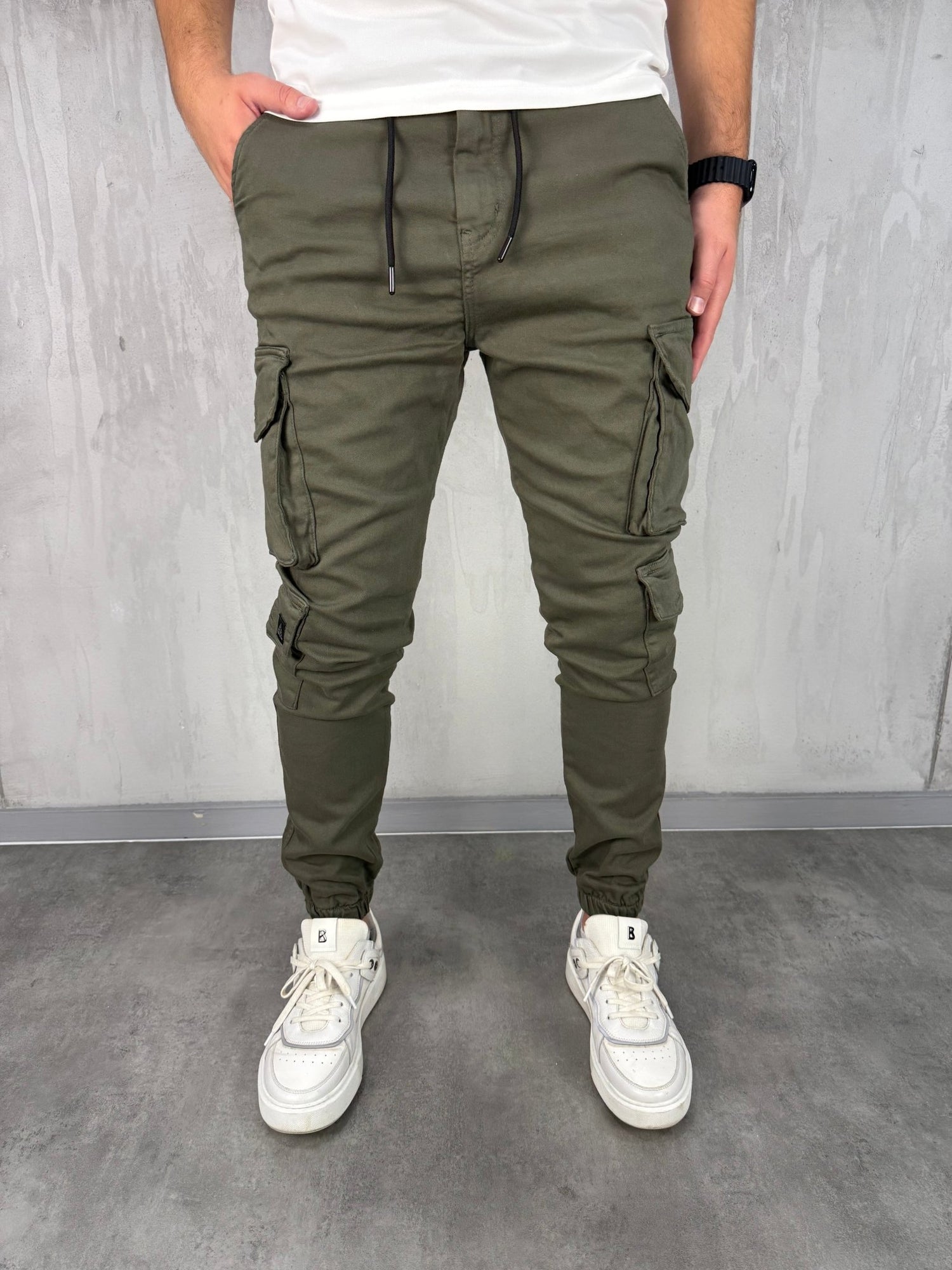 Utility cargo green - BBJ FASHION